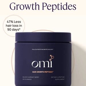 Omi Hair Vitamins Growth Peptides New!